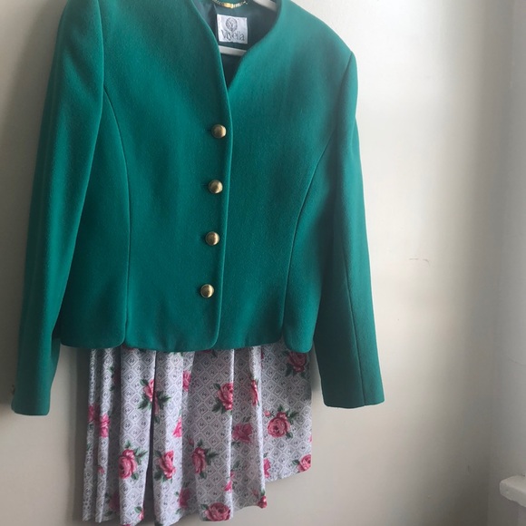 Vintage Cottagecore Floral Rose print skirt - Picture 7 of 7